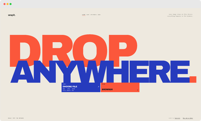 Wrapit browser based screenshot formatting tool